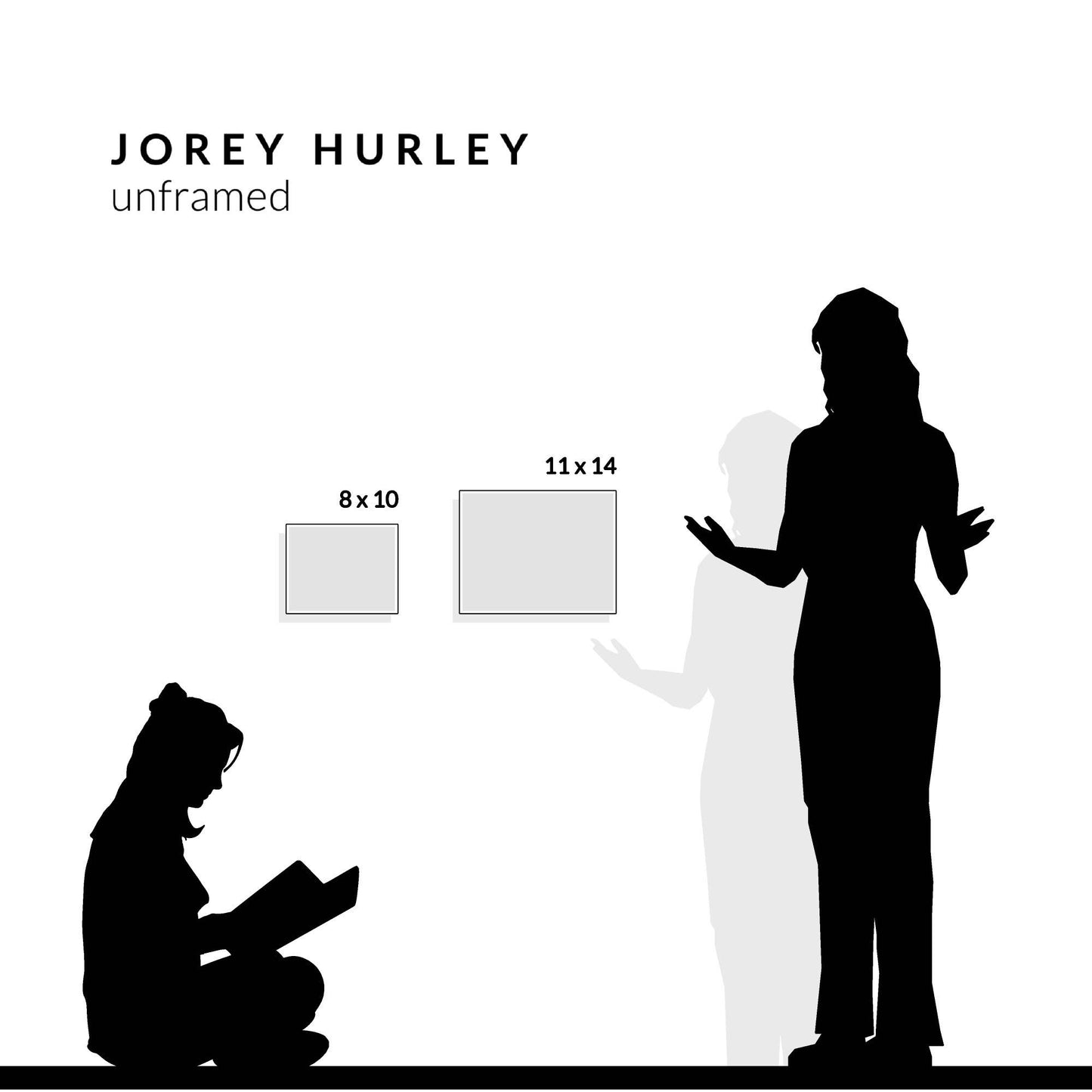 Flamingos Feeding Art Print. Signed.