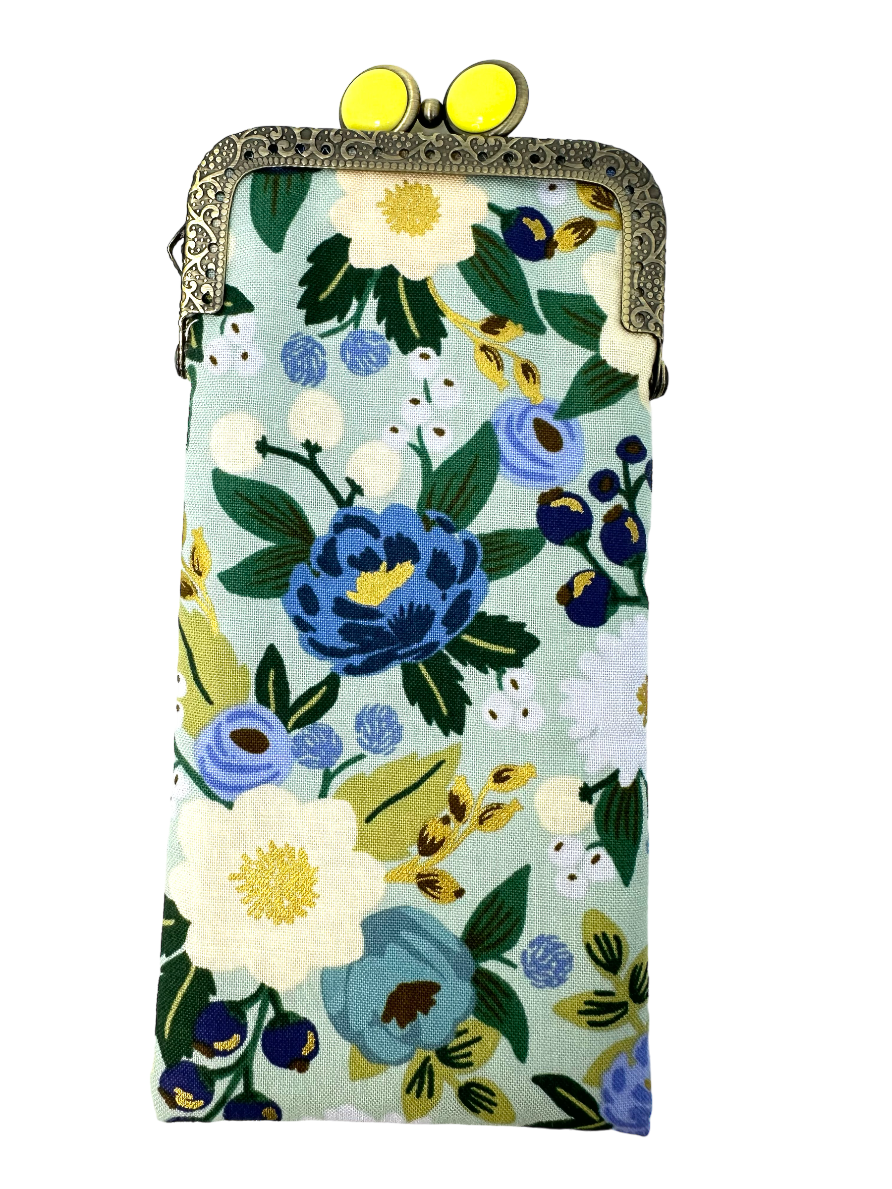 Rosie Posie - Lemon Eyeglass Case