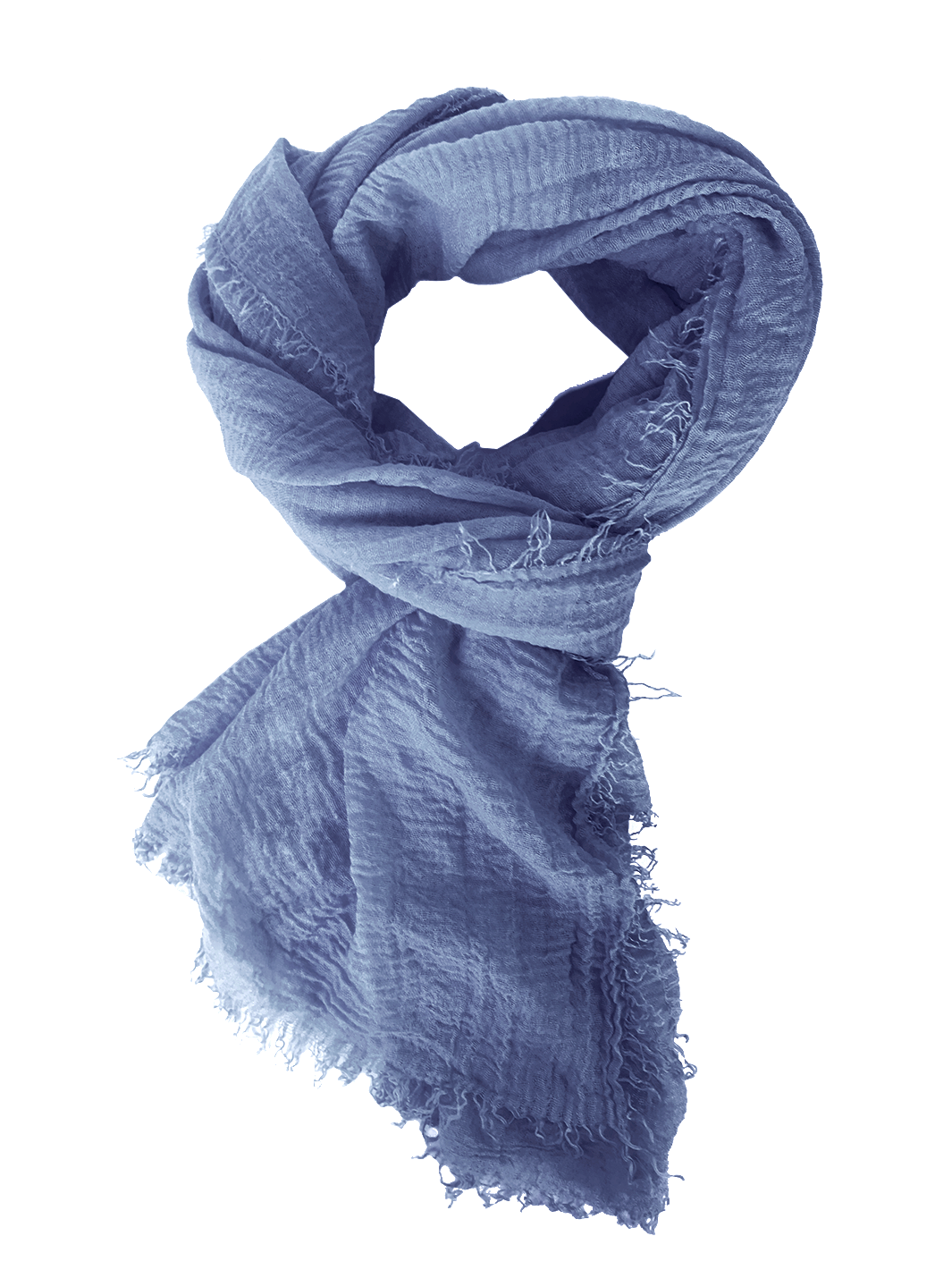 Denim Boho Scarf Rubyzaar