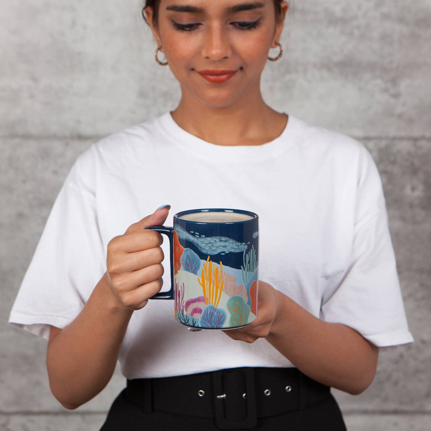 Neptune Ceramic Studio Mug 14 oz Danica Studio