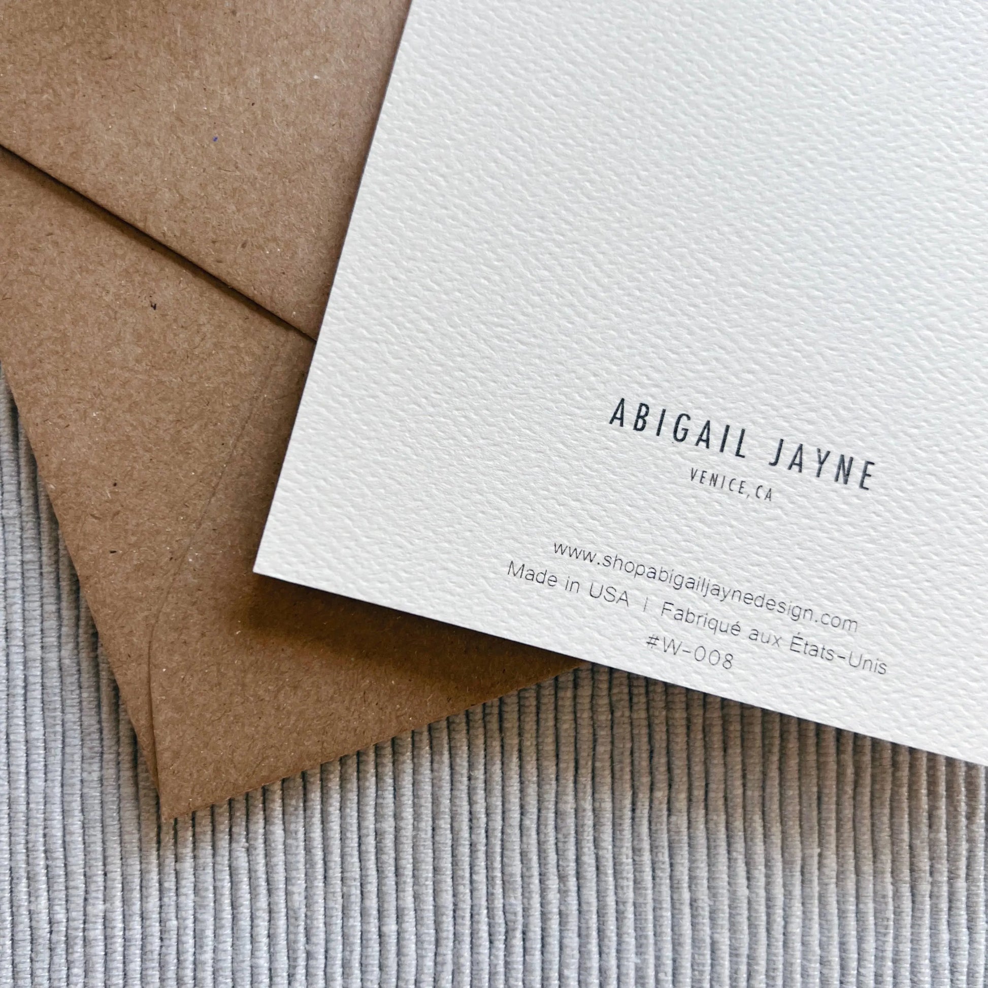 Christmas Palm Tree Greetings Card | Holiday Christmas Card Abigail Jayne Design