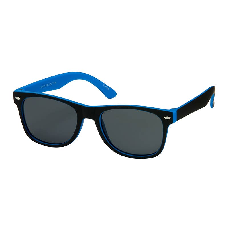 Kids 2 Tone Color Classic Sunglasses