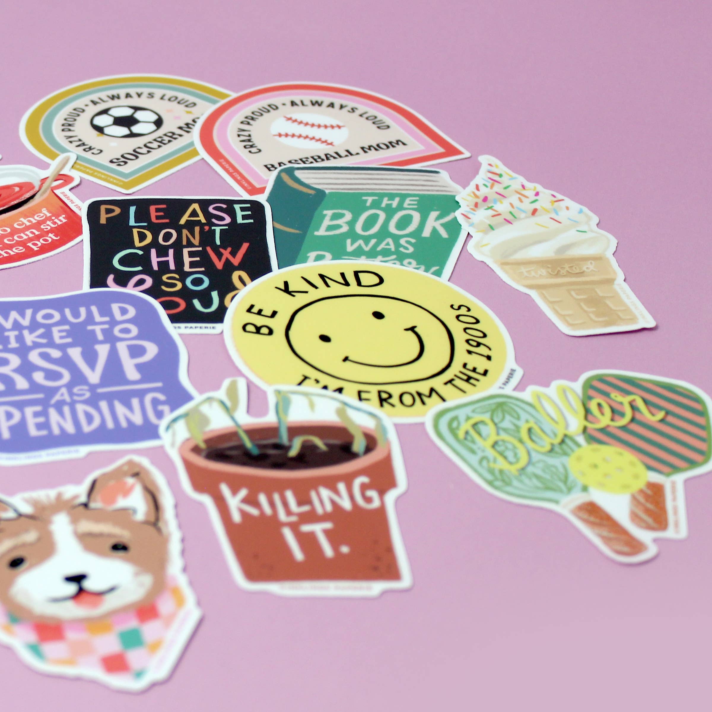 Ice Cream Vinyl Sticker