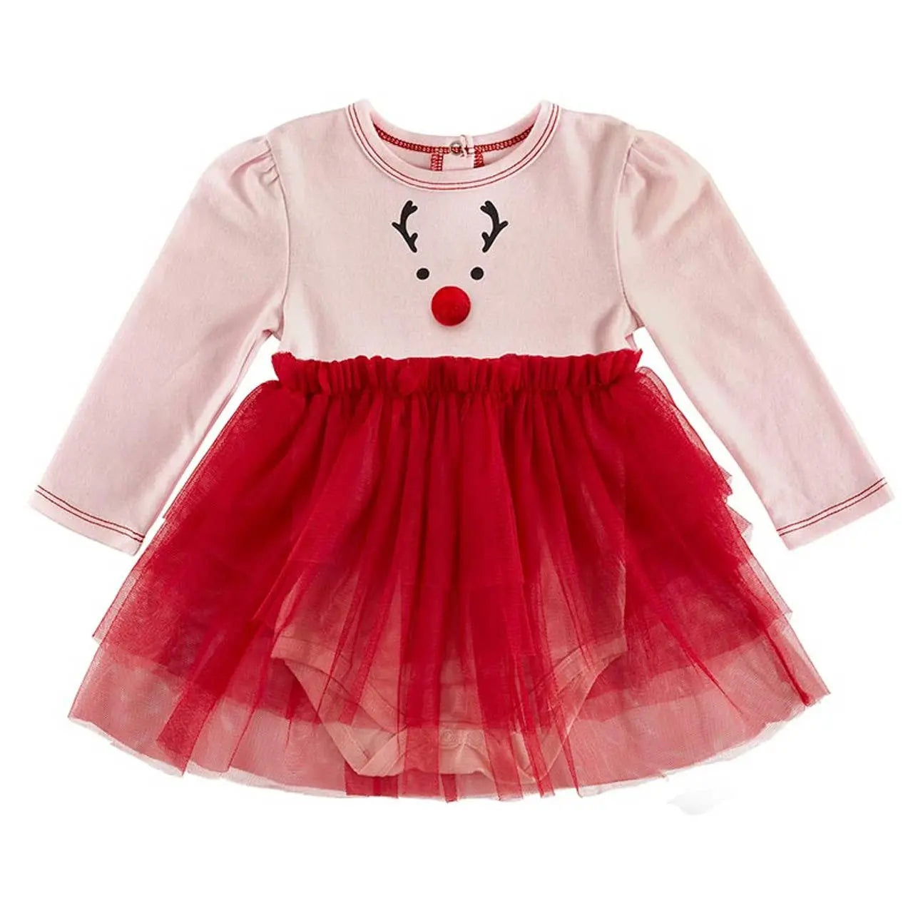 Snapshirt Tutu Dress - Reindeer Stephan Baby by Creative Brands