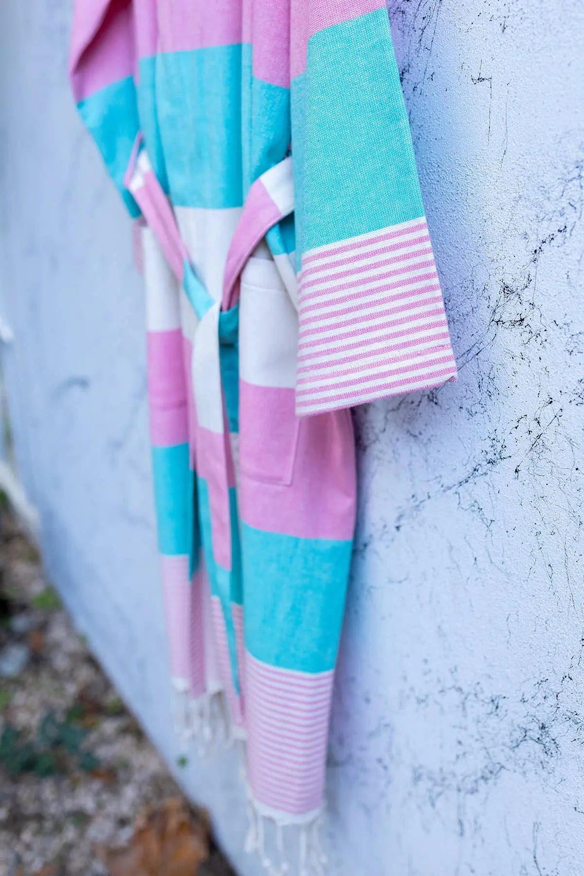 Bathrobe Turkish Cotton Light Weight Quick dry Resort Robe Kikoya