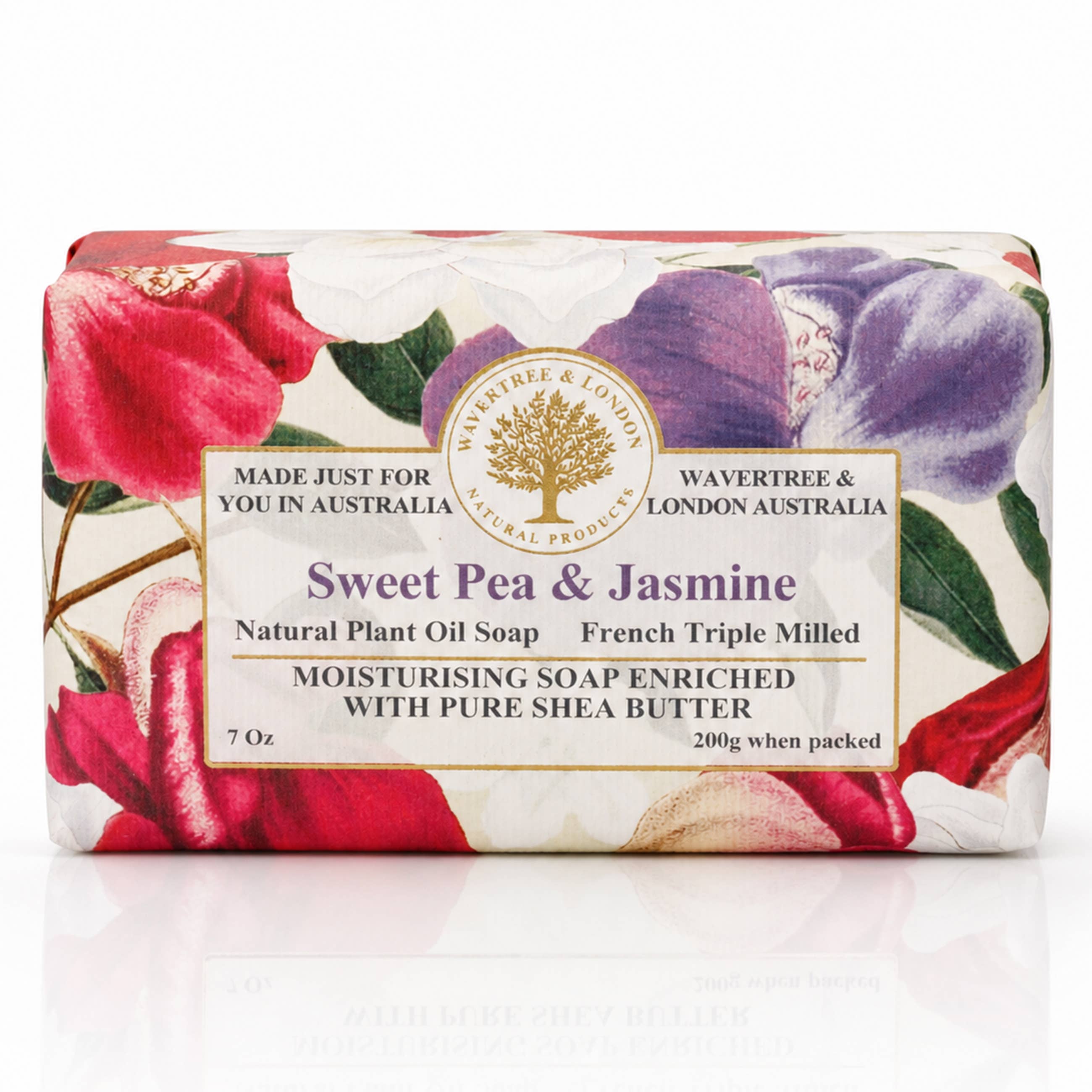 Sweet Pea & Jasmine Luxury Soap Bar