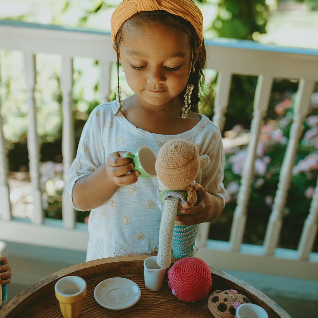 Handmade Mermaid Doll in Turquoise