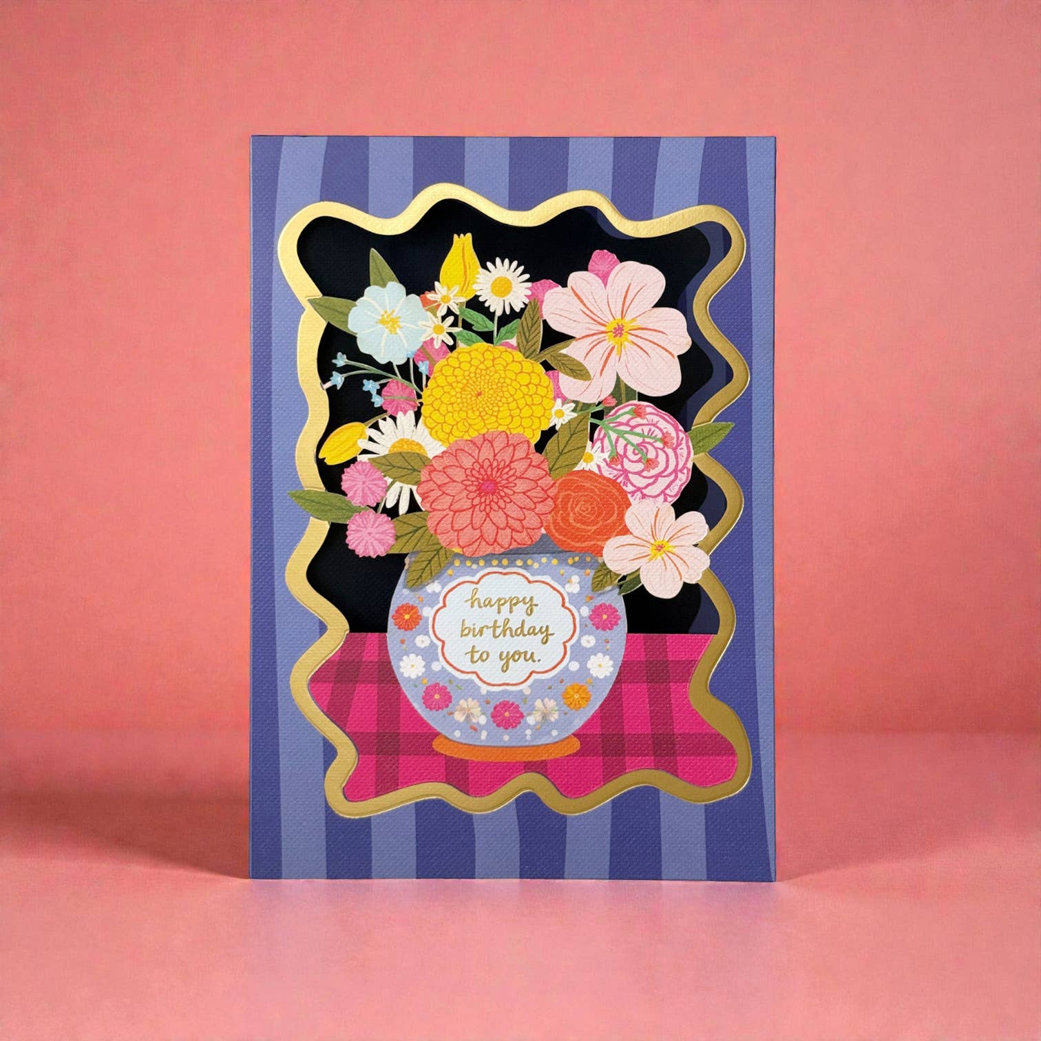 AL322 – Birthday Bloom Vase Alljoy Design