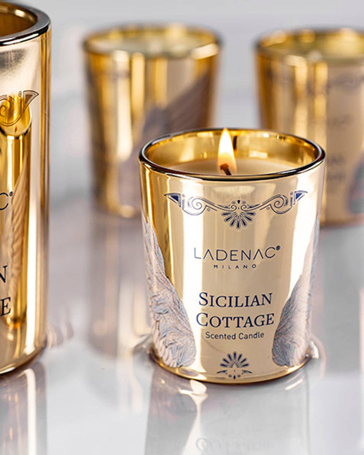 SICILIAN COTTAGE Carousel Candle in Jar