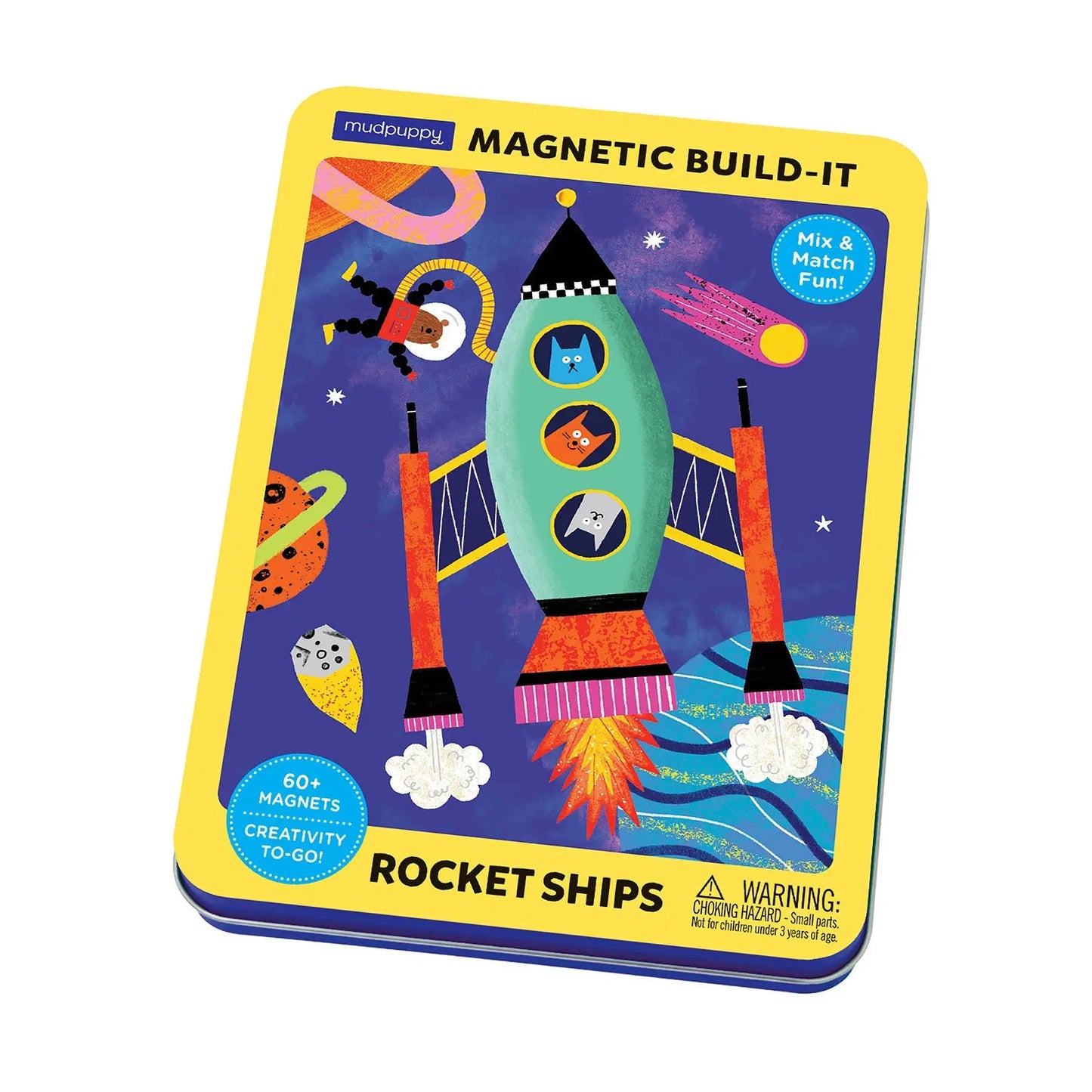 Rocket Ships Magnetic Build-it Chronicle Books