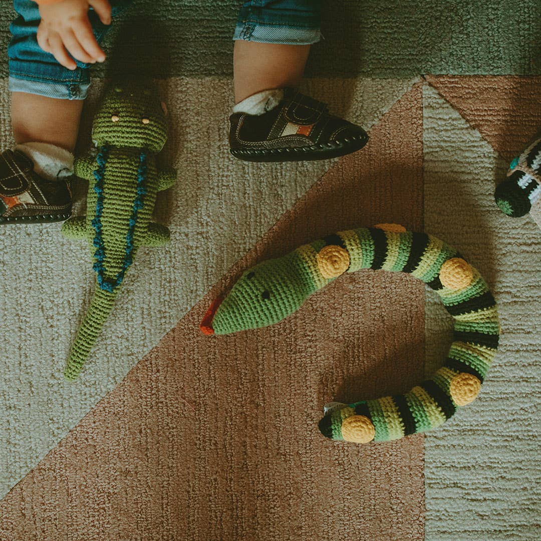 Cuddly Crocodile - Jungle-Themed Baby Toy