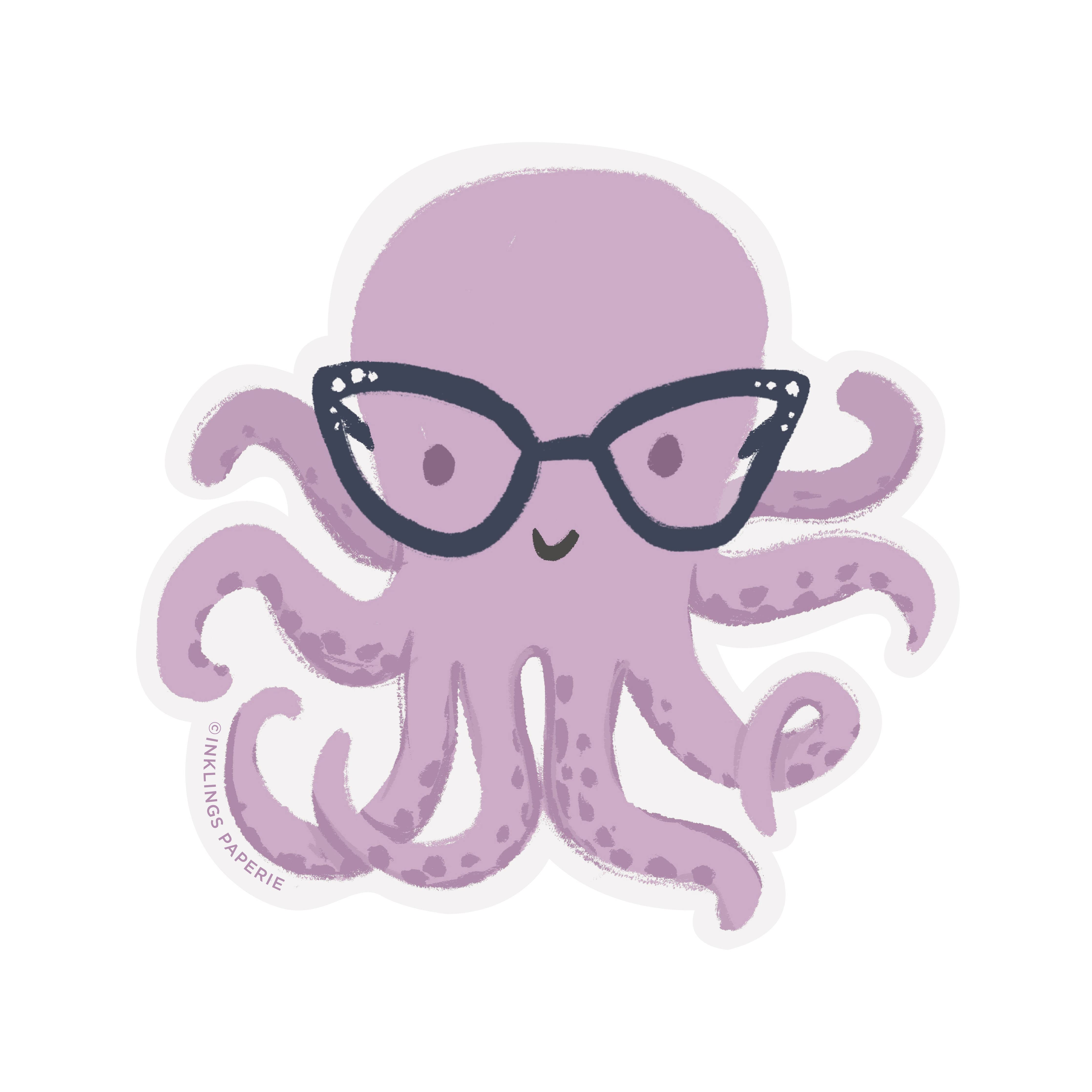 Octopus Vinyl Sticker