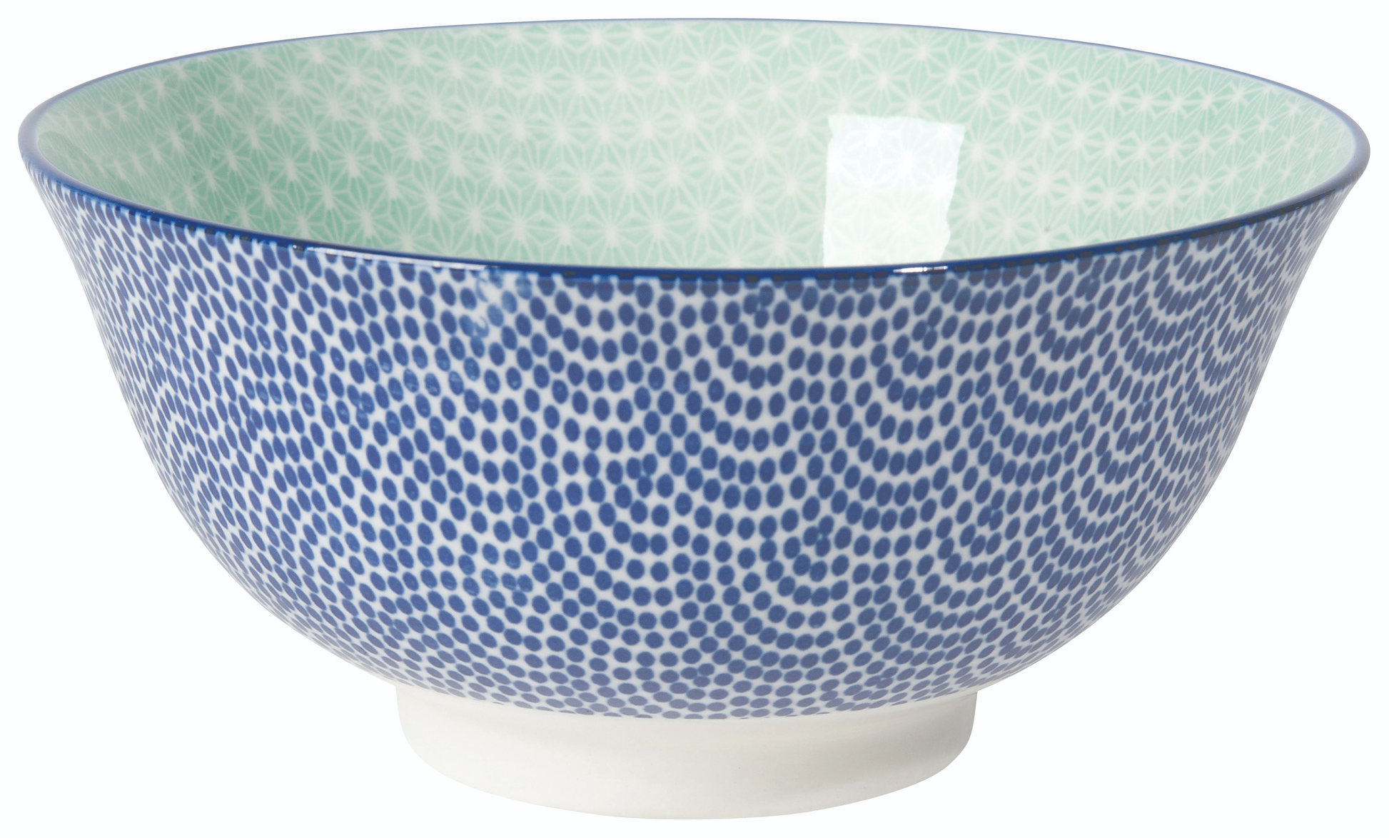 Blue Waves Stamped Bowl 6 inch Now Designs by Danica