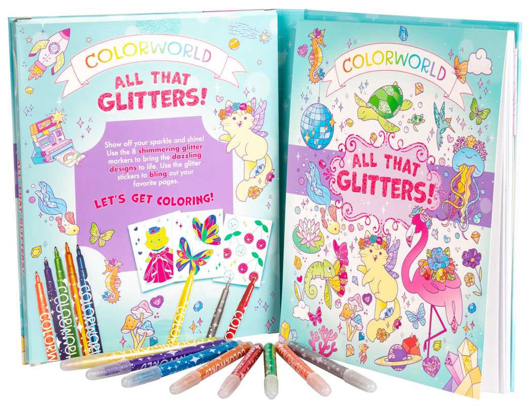 ColorWorld: All That Glitters! by Editors of Silver Dolphin Books