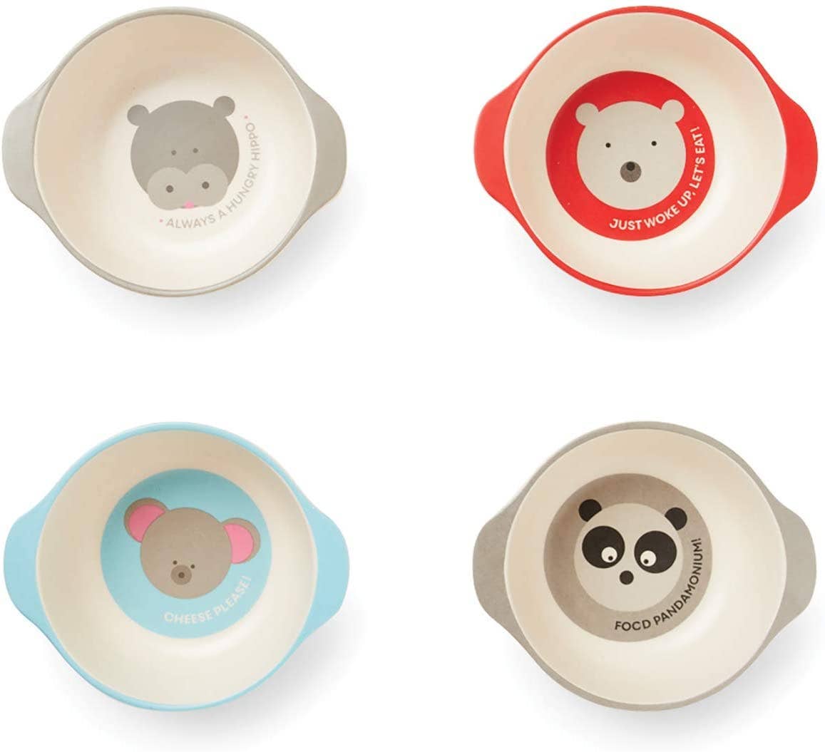 Animal Bowls, Set of 4