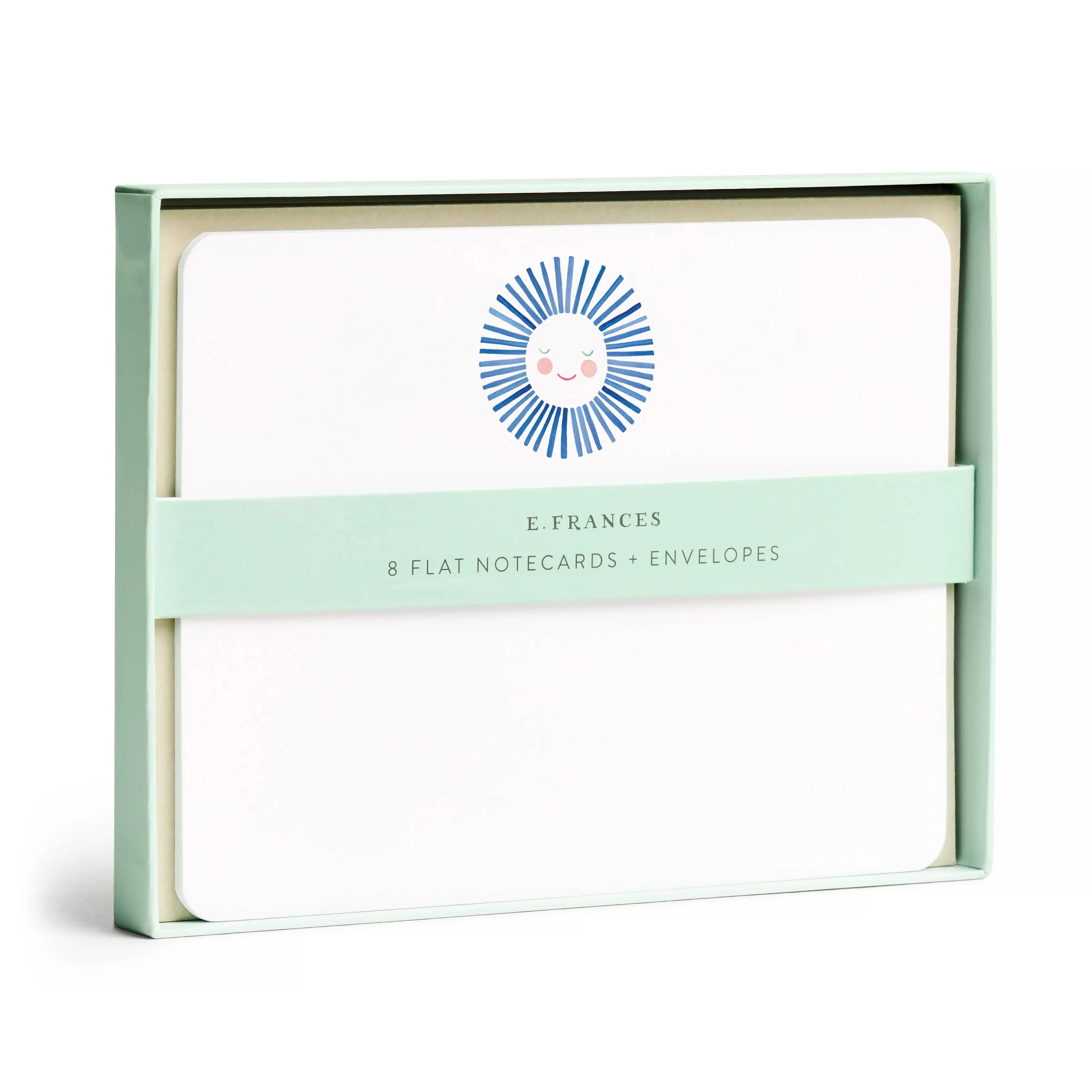 Blue Sunshine Flat Note Set E. Frances Paper