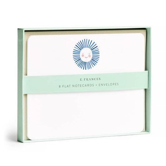 Blue Sunshine Flat Note Set E. Frances Paper