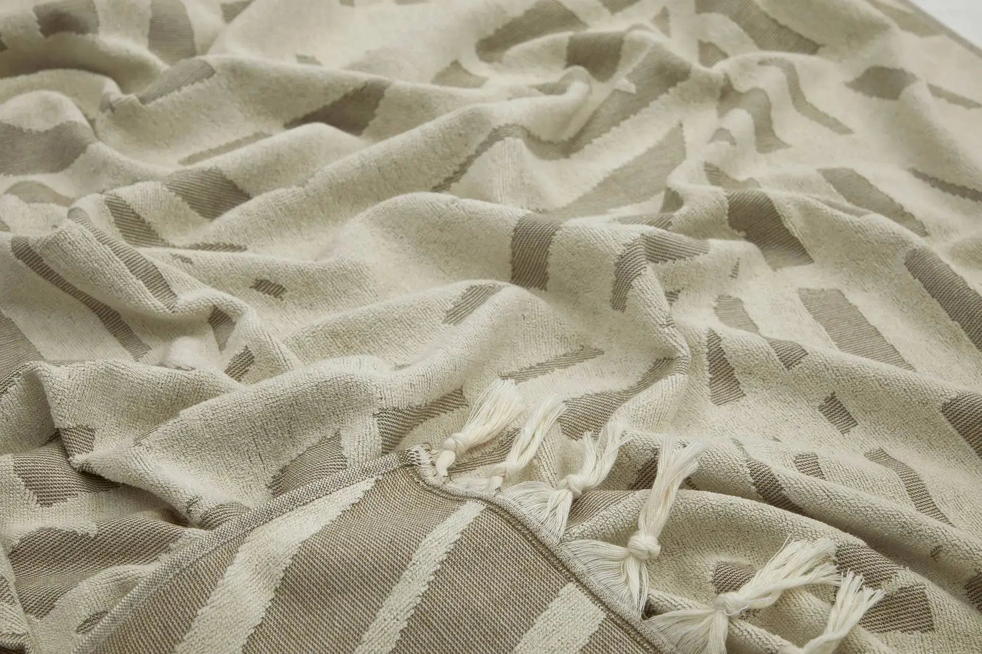 Palm Leaf Turkish Cotton Terry Beach Bath Towels Lake Pool Kikoya