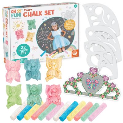 Oh So Fun! Fairy Sidewalk Chalk Set