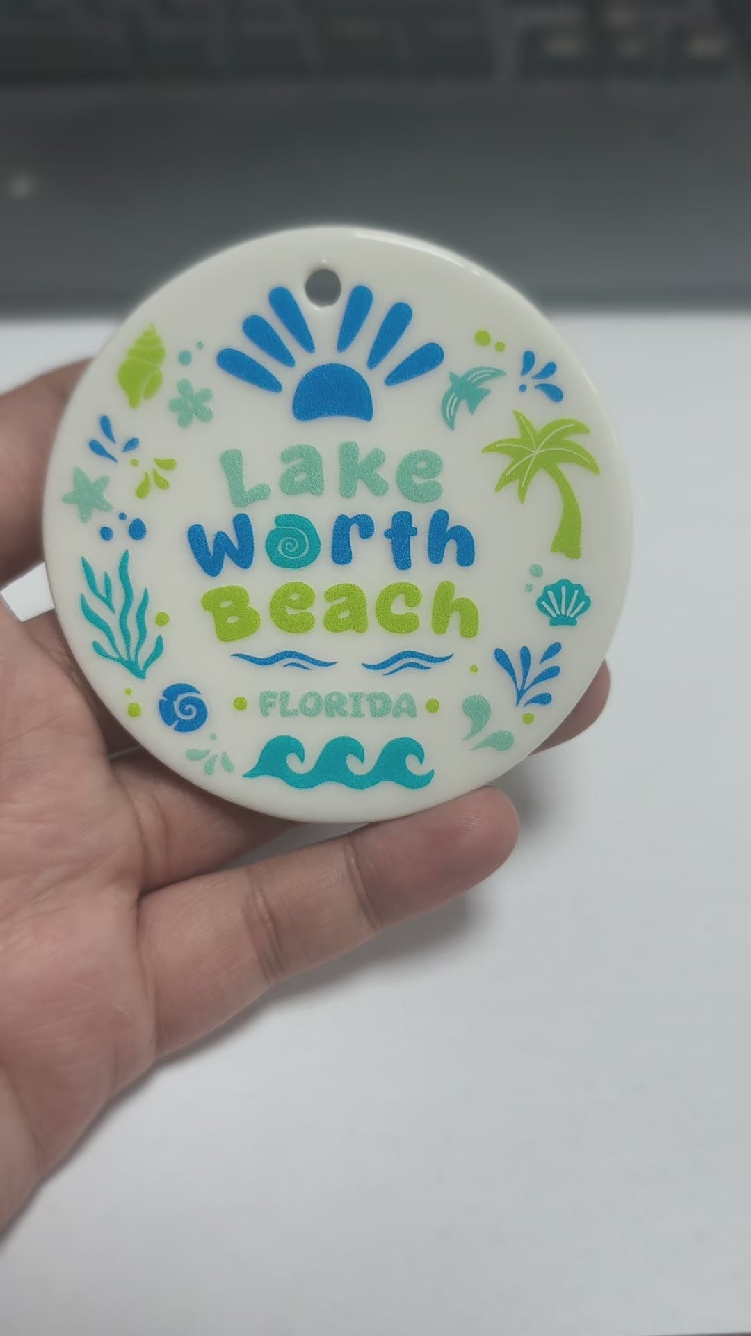 Lake Worth Beach Ornament