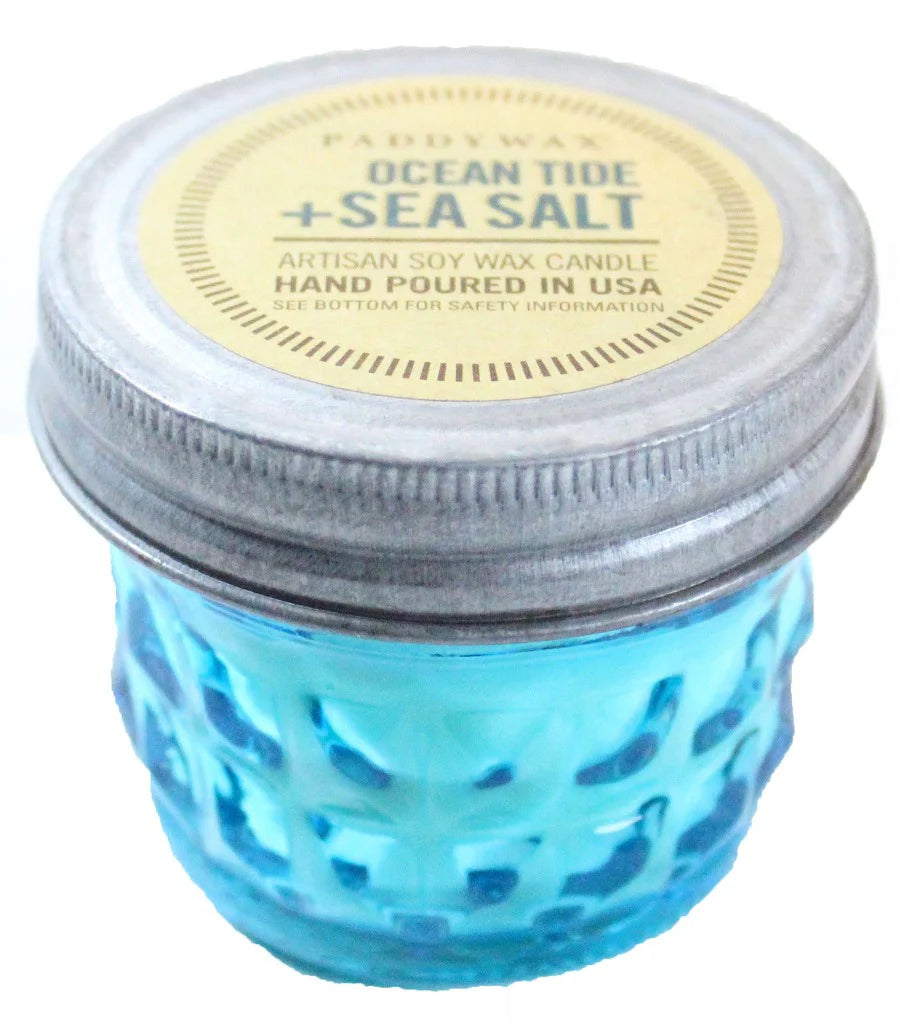 Ocean Tide + Sea Salt: Vintage Relish Jar Scented Candle Paddywax