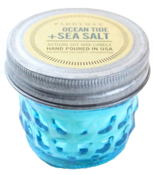Ocean Tide + Sea Salt: Vintage Relish Jar Scented Candle Paddywax