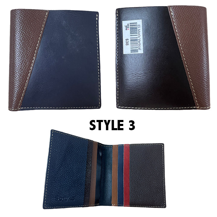 Eli Men's Vertical Wallet Soruka